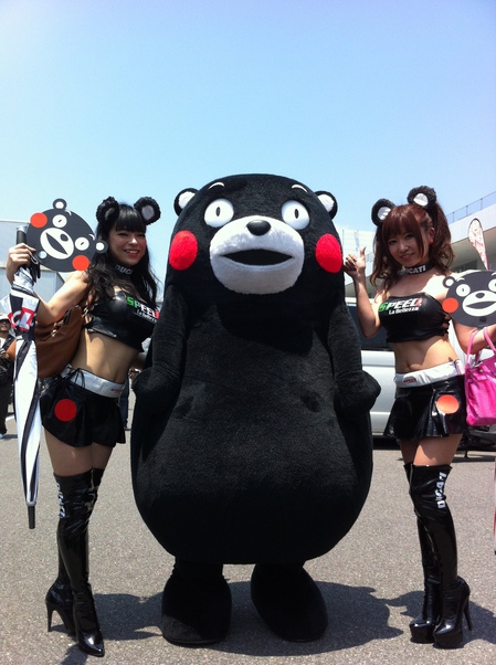鈴鹿８耐ラベレッツアスピード＆くまモン 005.JPG